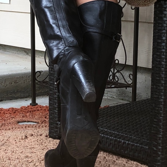 Arnold Churgin Black leather boot - Picture 3 of 5